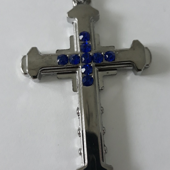 Other - Unisex pink Gemstone cross Crystals sale